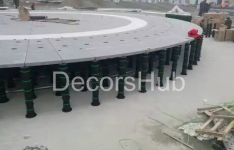 Fountain Area Raised Pedestals - DecorsHub Dubai