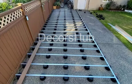 WPC Decking Raised Pedestals - DecorsHub Dubai