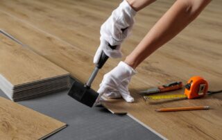 LVT Flooring Installation - DecorsHub Dubai